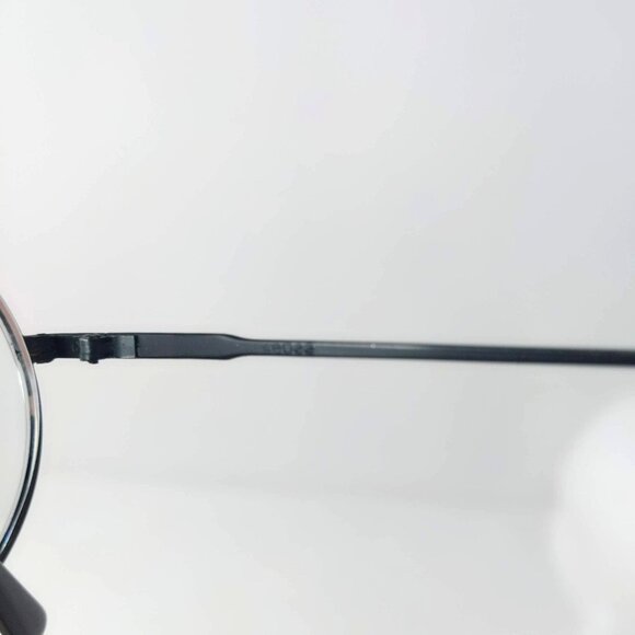 Vintage Round Metal Glasses Black Bug Vista - Picture 8 of 8